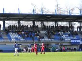 Prodl tribuna letohradskho stadionu.